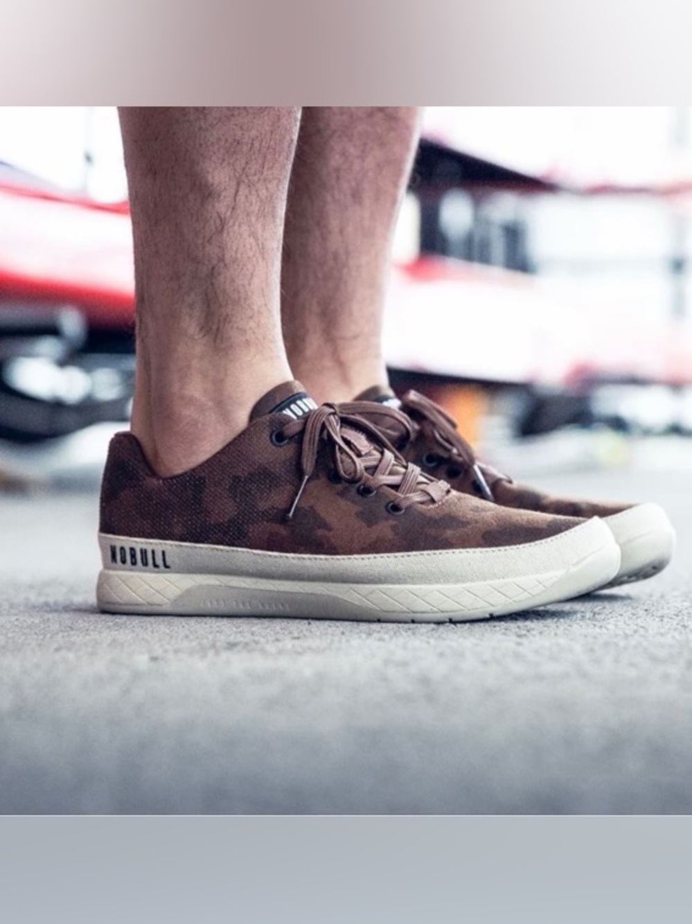 NOBULL Women’s/Men’s Brown Camo Canvas Trainer - Picture 10 of 10